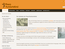 Tablet Screenshot of praxis-rundumskind.de